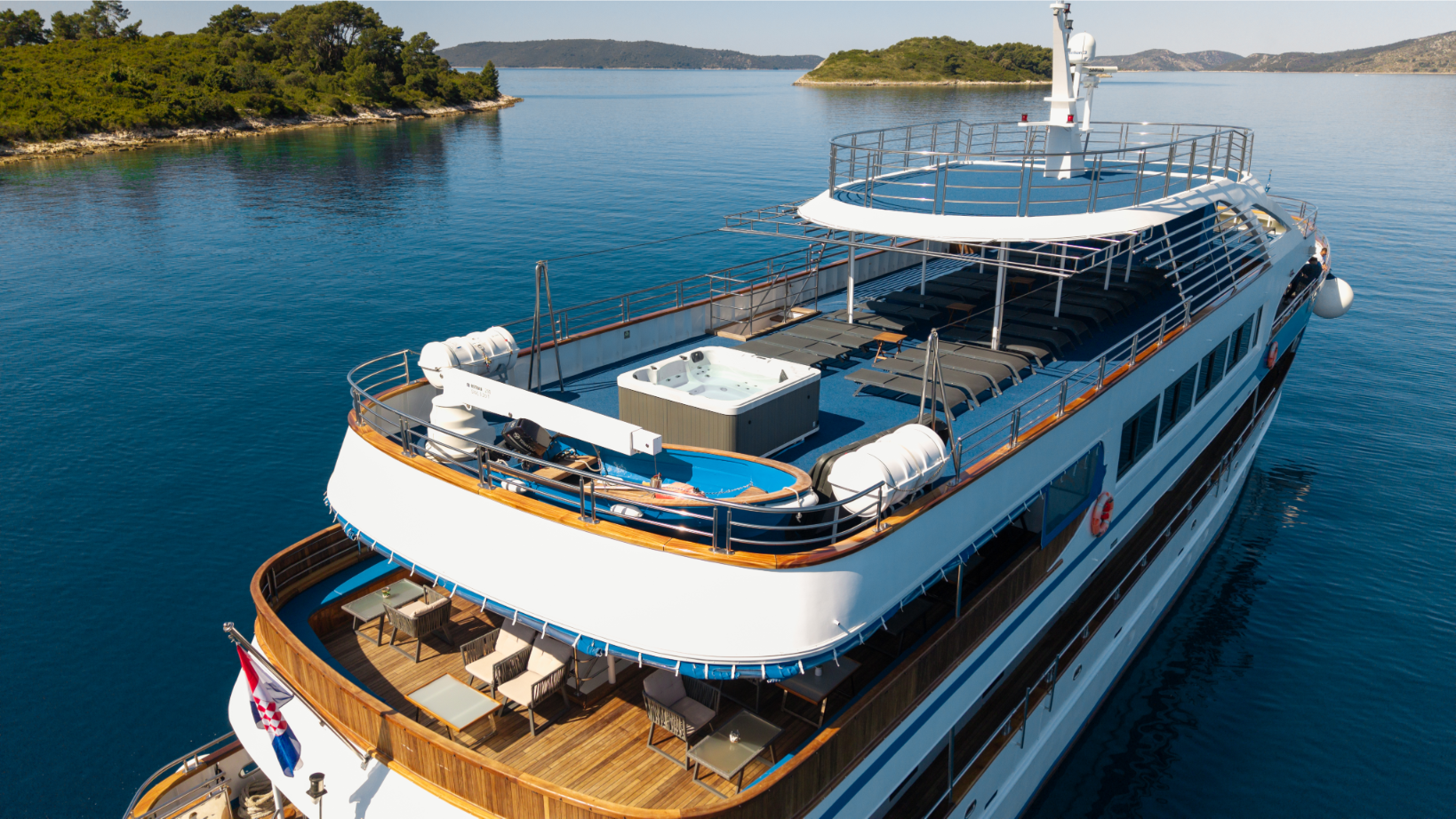 Yacht exterior